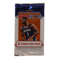 2019-20 NBA Hoops Basketball Pack with (5) Cards at PristineAuction.com