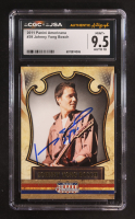 Johnnny Yong Bosch Signed 2011 Panini Americana #39 (CGC 9.5 | Autograph Graded CGC 10) at PristineAuction.com