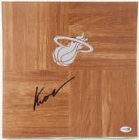 Kel'el Ware Signed Heat Logo 12x12 Floor Piece (JSA) at PristineAuction.com