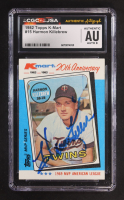 Harmon Killebrew Signed 1982 Topps K-Mart #15 (CGC | Autograph Graded CGC 9) at PristineAuction.com