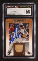 Wade Boggs Signed 2001 Upper Deck Prospect Premiers Heroes of Baseball Game Bat #B-WB (CGC | Autograph Graded CGC 10) at PristineAuction.com