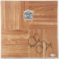 Doug Christie Signed Kings Logo 12x12 Floor Piece (JSA) at PristineAuction.com