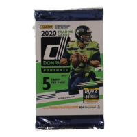2020 Panini Donruss Football Pack with (5) Cards at PristineAuction.com