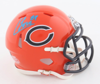 Colston Loveland Signed Bears Speed Mini Helmet (Beckett) at PristineAuction.com