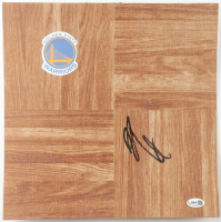 Shaun Livingston Signed Warriors Logo 12x12 Floor Piece (JSA) at PristineAuction.com