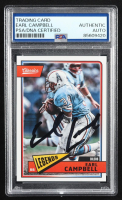 Earl Campbell Signed 2018 Classics #192 (PSA) at PristineAuction.com