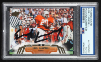 Earl Campbell Signed 2014 Upper Deck #16 (PSA) at PristineAuction.com