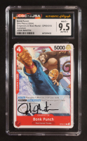 Josh Martin Signed 2024 One Piece Card Game Emperors in New World Bonk Punch C #OP09-010 (CGC 9.5 | Autograph Graded CGC 9) at PristineAuction.com