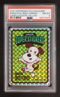Insightful Irish Terrier 2025 VeeFriends Super Stickers PSA Magazine Exclusive Yellow #NNO at PristineAuction.com