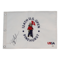 Bryson DeChambeau Signed 124th US Open Golf Pin Flag (PSA) at PristineAuction.com