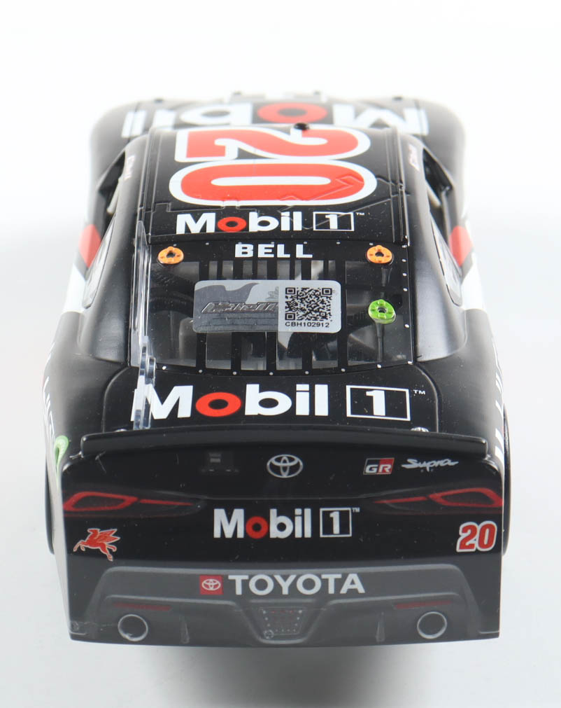 Christopher Bell Signed 2024 #20 Mobil 1 New Hampshire Win Supra | 1:24 Diecast Car (Bell COA) at PristineAuction.com Christopher Bell Signed 2024 #20 Mobil 1 New Hampshire Win Supra | 1:24 Diecast Car (Bell COA) at PristineAuction.com