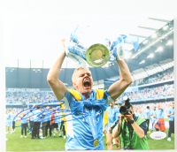 Oleksandr Zinchenko Signed Ukraine 8x10 Photo (JSA) at PristineAuction.com