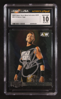 Christian Cage Signed 2022 Upper Deck Metal Universe AEW #48 (CGC 10 | Autograph Graded CGC 8) at PristineAuction.com