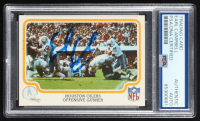 Earl Campbell Signed 1979 Fleer Team Action #21 Houston Oilers (PSA Authentic) at PristineAuction.com