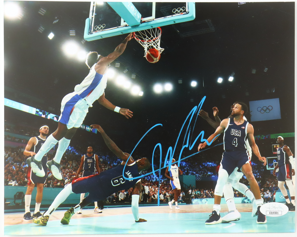 Guerschon Yabusele Signed Team France 8x10 Photo (JSA) at PristineAuction.com Guerschon Yabusele Signed Team France 8x10 Photo (JSA) at PristineAuction.com