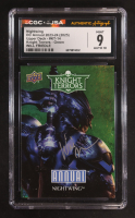 Will Friedle Signed 2023-24 Nightwing Upper Deck DC Annual Knight Terrors Green #KT-14 #23/99 (CGC 9 | Autograph Graded CGC 10) at PristineAuction.com