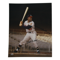 Hank Aaron Signed Braves 16x20 Photo (Fanatics) at PristineAuction.com