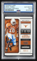 Vince Young Signed 2018 Panini Contenders Draft Picks #99 (PSA) at PristineAuction.com