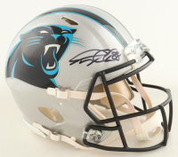 Greg Olsen Signed Panthers Full-Size Authentic On-Field Speed Helmet (Beckett) at PristineAuction.com
