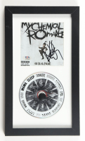 Frank Iero Signed Custom Framed "Three Cheers For Swift Revenge" CD Insert Display with Disc (PSA) at PristineAuction.com