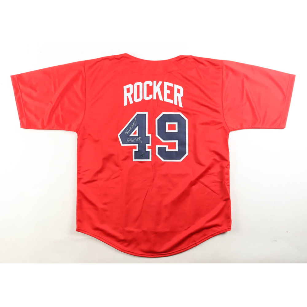 John Rocker Signed Jersey Inscribed "F*** NY!" (AWM) at PristineAuction.com
