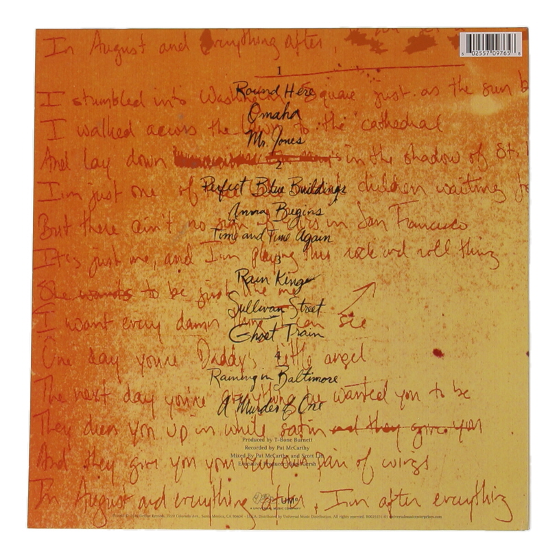 Adam Duritz Signed Counting Crows "August and Everything After" Vinyl Record Album (PSA) at PristineAuction.com Adam Duritz Signed Counting Crows "August and Everything After" Vinyl Record Album (PSA) at PristineAuction.com