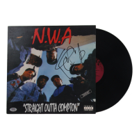 Ice Cube Signed N.W.A. "Straight Outta Compton" Vinyl Record Album (PSA) at PristineAuction.com