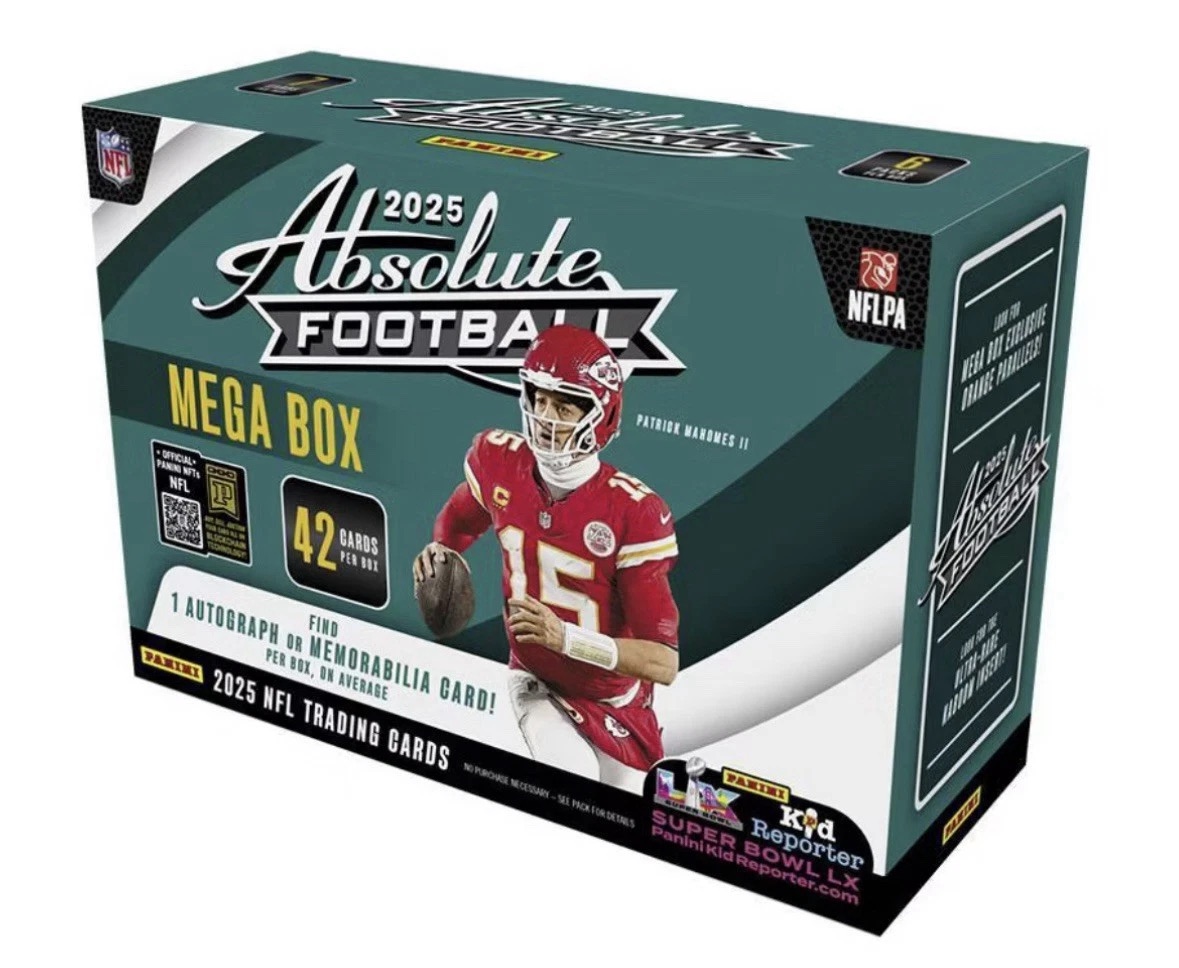 2025 Panini NFL Absolute Football Mega Box at PristineAuction.com 2025 Panini NFL Absolute Football Mega Box at PristineAuction.com