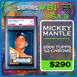 Platinum Quest Series 31 Sports Card Pack Mystery Box Presented by Jordan's Sports Cards - (1) Graded PSA or BGS Card Per Pack (Limited to 600 Packs!) at PristineAuction.com Platinum Quest Series 31 Sports Card Pack Mystery Box Presented by Jordan's Sports Cards - (1) Graded PSA or BGS Card Per Pack (Limited to 600 Packs!) at PristineAuction.com