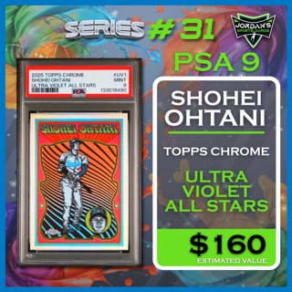 Platinum Quest Series 31 Sports Card Pack Mystery Box Presented by Jordan's Sports Cards - (1) Graded PSA or BGS Card Per Pack (Limited to 600 Packs!) at PristineAuction.com Platinum Quest Series 31 Sports Card Pack Mystery Box Presented by Jordan's Sports Cards - (1) Graded PSA or BGS Card Per Pack (Limited to 600 Packs!) at PristineAuction.com
