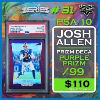 Platinum Quest Series 31 Sports Card Pack Mystery Box Presented by Jordan's Sports Cards - (1) Graded PSA or BGS Card Per Pack (Limited to 600 Packs!) at PristineAuction.com Platinum Quest Series 31 Sports Card Pack Mystery Box Presented by Jordan's Sports Cards - (1) Graded PSA or BGS Card Per Pack (Limited to 600 Packs!) at PristineAuction.com