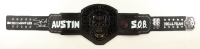 "Stone Cold" Steve Austin Signed Full-Size "Smoking Skull" World Heavyweight Champion Wrestling Belt (Beckett) at PristineAuction.com