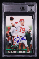 Joe Montana Signed 1993 Topps Stadium Club #440 (BGS | Autograph Graded BGS 10) at PristineAuction.com