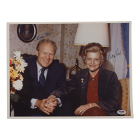 Gerald Ford & Betty Ford Signed 11x14 Photo (PSA) at PristineAuction.com