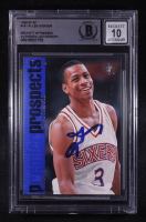 Allen Iverson Signed 1996-97 SP #141 RC (BGS | Autograph Graded BGS 10) at PristineAuction.com