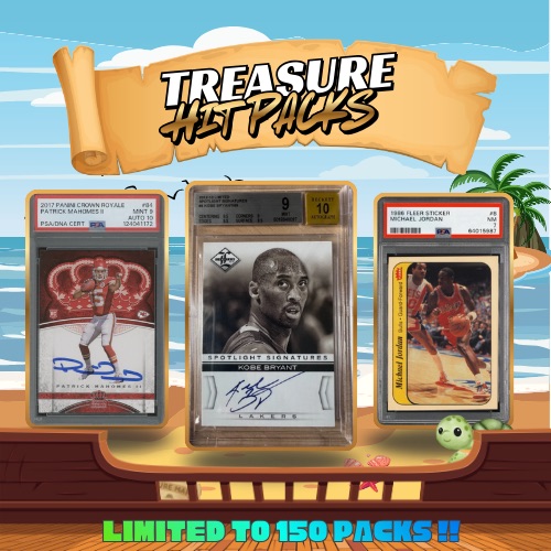 Treasure Hit Packs Presents: Treasure Hit Series 1 – Sports Card Mystery Pack at PristineAuction.com Treasure Hit Packs Presents: Treasure Hit Series 1 – Sports Card Mystery Pack at PristineAuction.com
