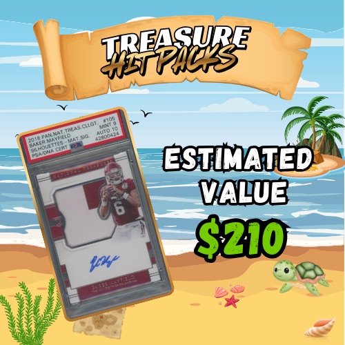 Treasure Hit Packs Presents: Treasure Hit Series 1 – Sports Card Mystery Pack at PristineAuction.com Treasure Hit Packs Presents: Treasure Hit Series 1 – Sports Card Mystery Pack at PristineAuction.com