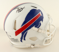 Keon Coleman Signed Bills Full-Size Authentic On-Field Speed Helmet (Beckett) at PristineAuction.com