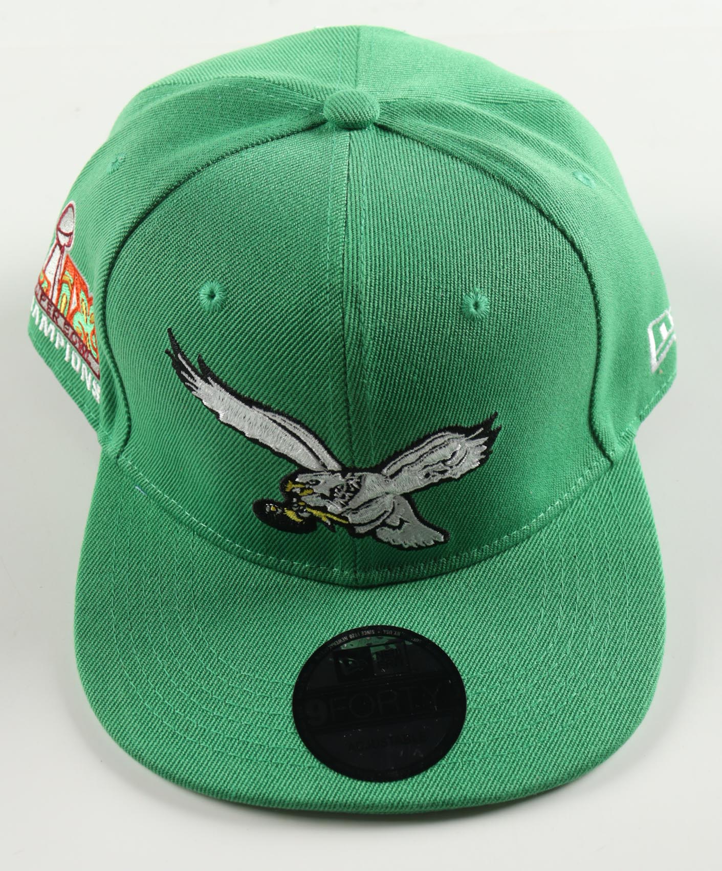 Eagles LE Super Bowl LIX Champions New Era 9Forty Commemorative Snapback Hat at PristineAuction.com Eagles LE Super Bowl LIX Champions New Era 9Forty Commemorative Snapback Hat at PristineAuction.com