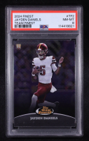 Jayden Daniels 2024 Topps Team Finest #TF2 RC (PSA 8) at PristineAuction.com