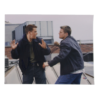 Matt Damon & Leonardo DiCaprio Signed 11x14 Photo (PSA) at PristineAuction.com