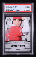 Shohei Ohtani 2018 Leaf Draft Silver #DS-01 RC (PSA 10) at PristineAuction.com