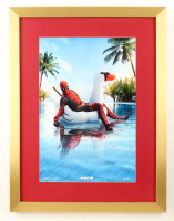 "Deadpool 2" Custom Framed Movie Poster Print Display at PristineAuction.com