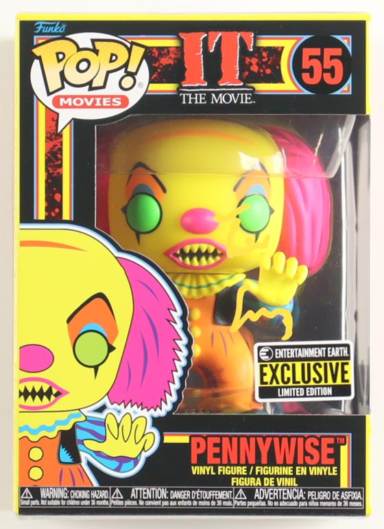 Tim Curry Signed LE "IT: The Movie" #55 Pennywise Funko Pop! Vinyl Figure (Beckett & Curry) at PristineAuction.com Tim Curry Signed LE "IT: The Movie" #55 Pennywise Funko Pop! Vinyl Figure (Beckett & Curry) at PristineAuction.com