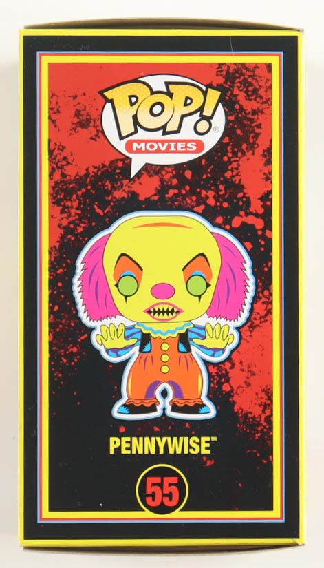 Tim Curry Signed LE "IT: The Movie" #55 Pennywise Funko Pop! Vinyl Figure (Beckett & Curry) at PristineAuction.com Tim Curry Signed LE "IT: The Movie" #55 Pennywise Funko Pop! Vinyl Figure (Beckett & Curry) at PristineAuction.com