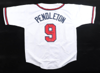 Terry Pendleton Signed Jersey Inscribed "91 NL MVP" (AWM) at PristineAuction.com