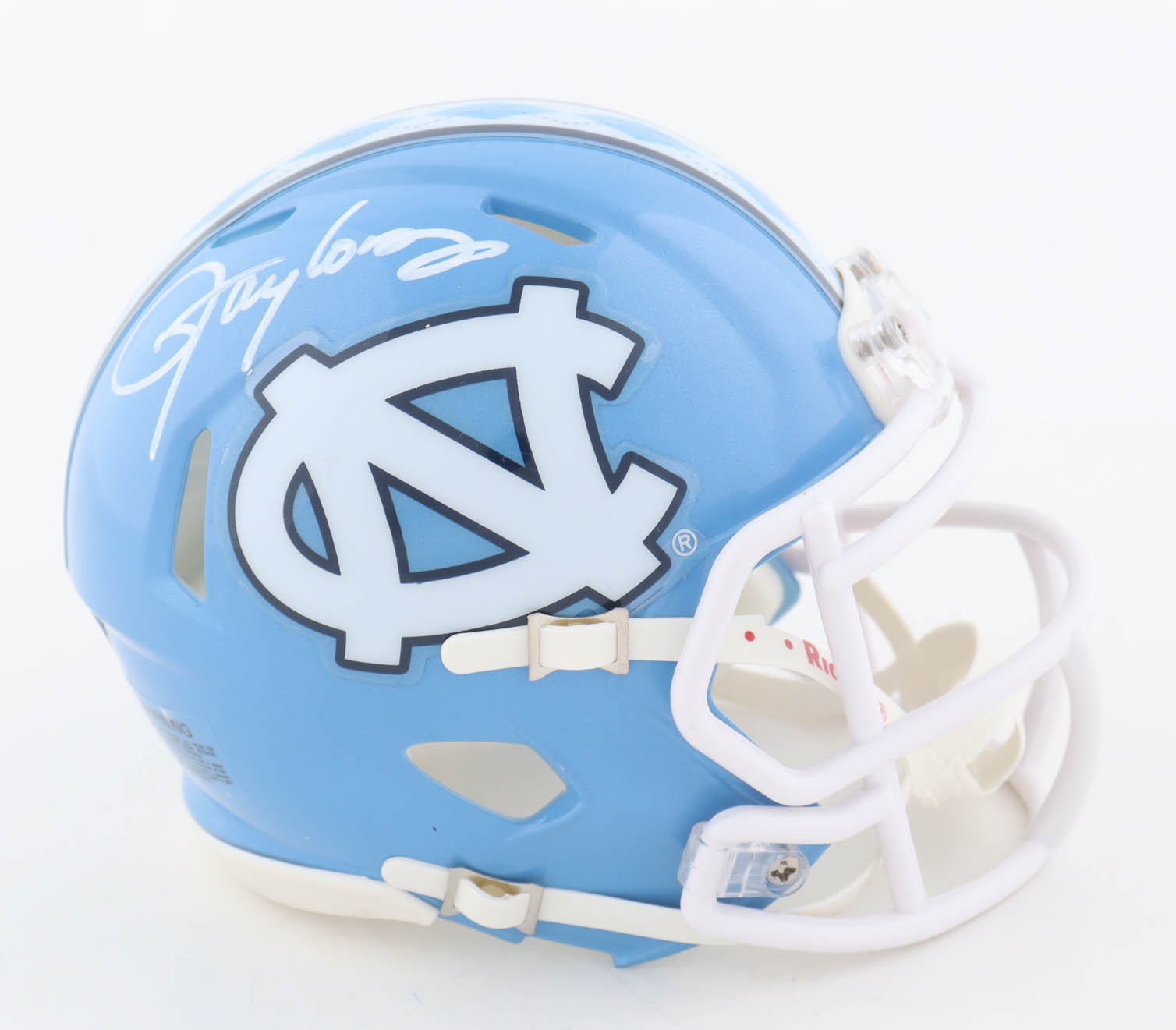 Lawrence Taylor Signed North Carolina Tar Heels Mini Helmet (WWS) at PristineAuction.com Lawrence Taylor Signed North Carolina Tar Heels Mini Helmet (WWS) at PristineAuction.com