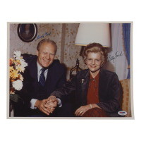 Gerald Ford & Betty Ford Signed 11x14 Photo (PSA) at PristineAuction.com