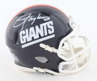 Lawrence Taylor Signed Giants Speed Mini Helmet (WWS) at PristineAuction.com