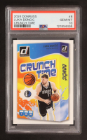 Luka Doncic 2024-25 Donruss Crunch Time #8 (PSA 10) at PristineAuction.com